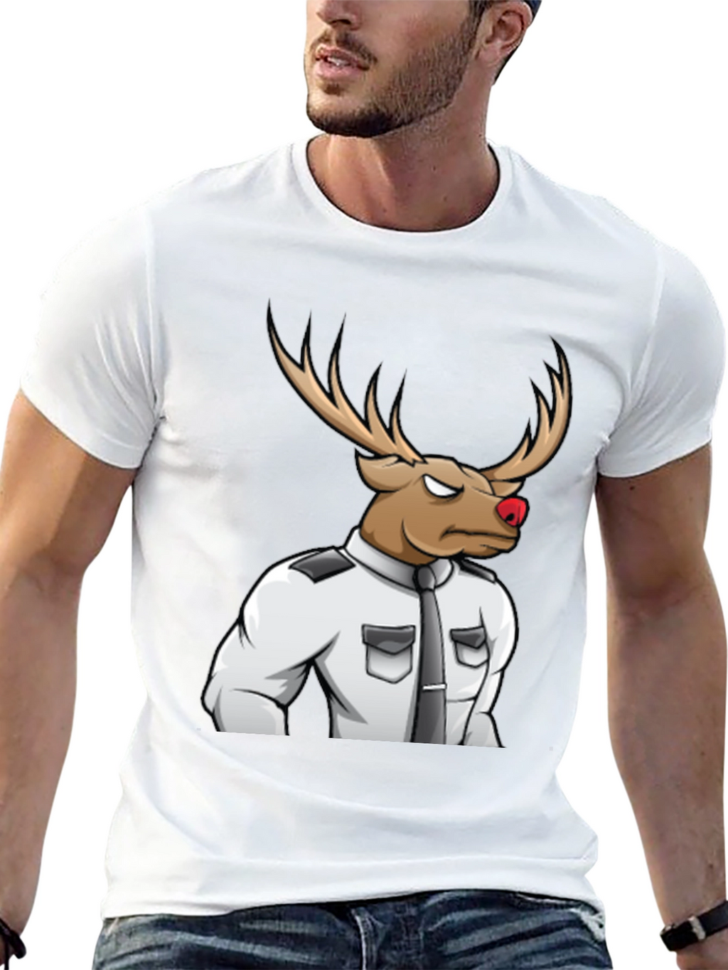 Rudolph Security Black T-Shirt