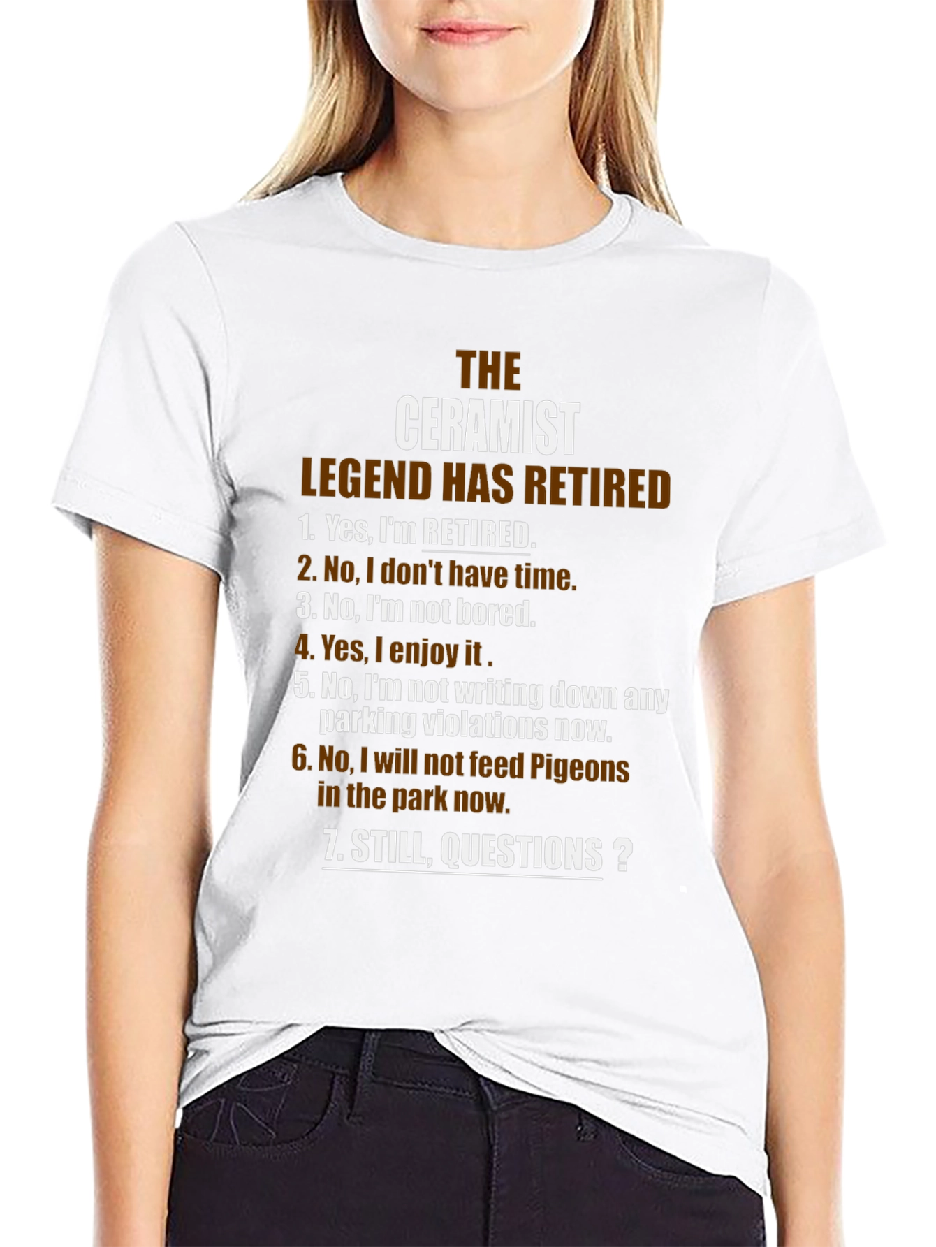 Ceramist Legend Retired Graphic T-Shirt