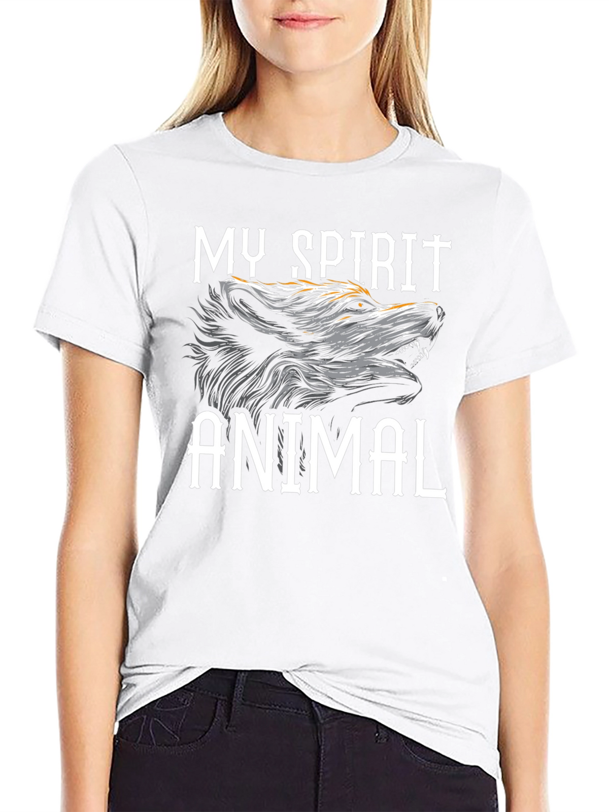 My Spirit Animal Black T-Shirt