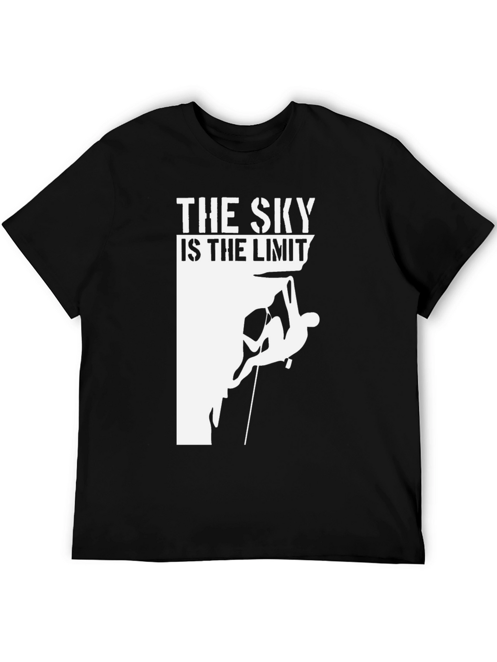 The Sky Is The Limit Climbing Graphic T-Shirt