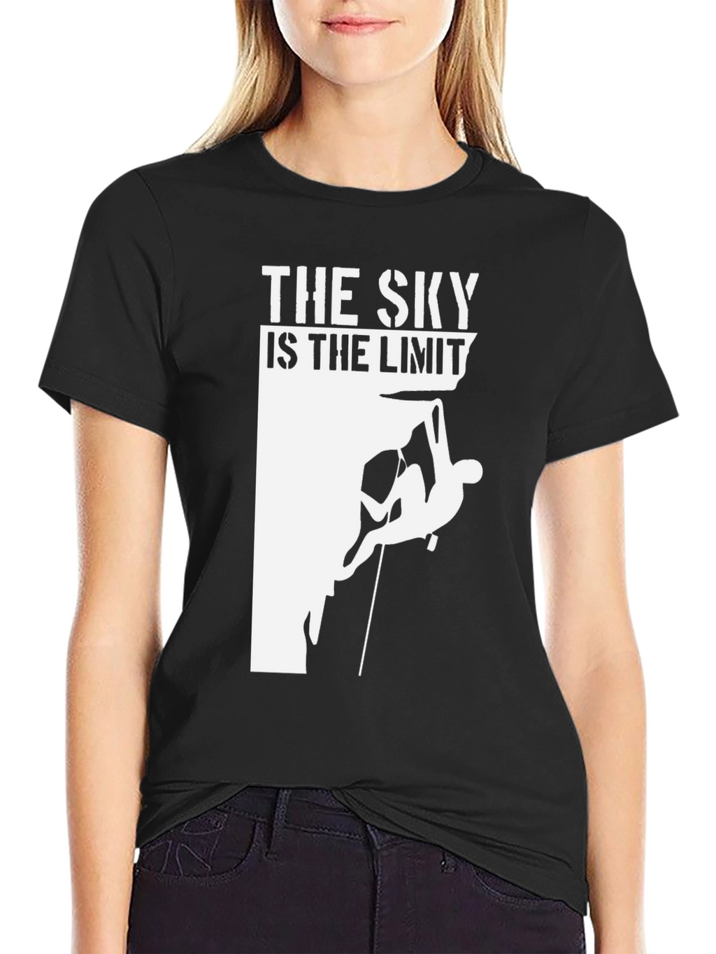 The Sky Is The Limit Climbing Graphic T-Shirt