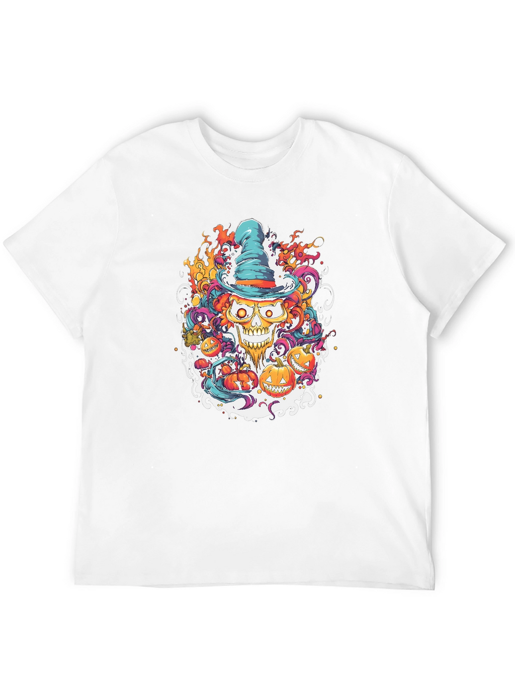 Halloween Skull Tee: Spooky Style