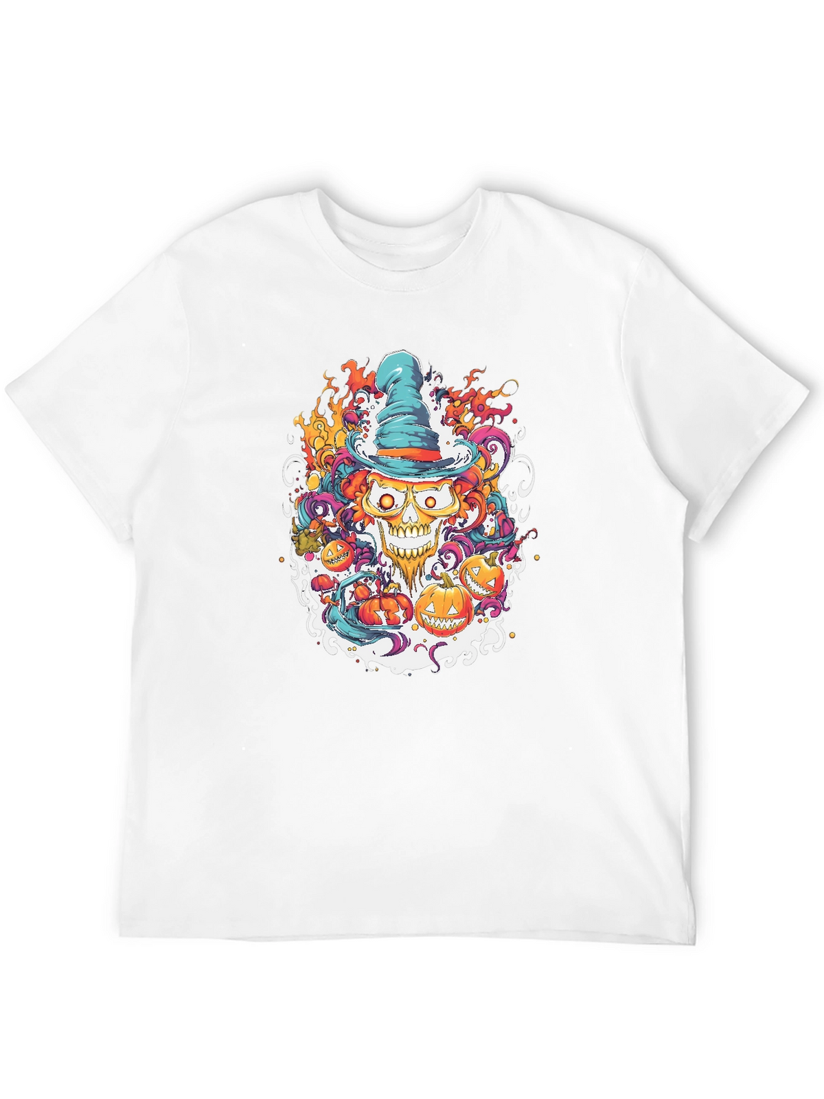 Halloween Skull Tee: Spooky Style