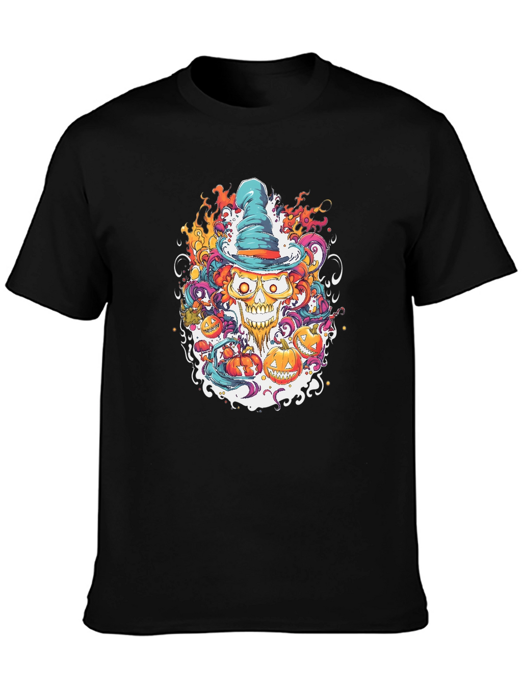 Halloween Skull Tee: Spooky Style