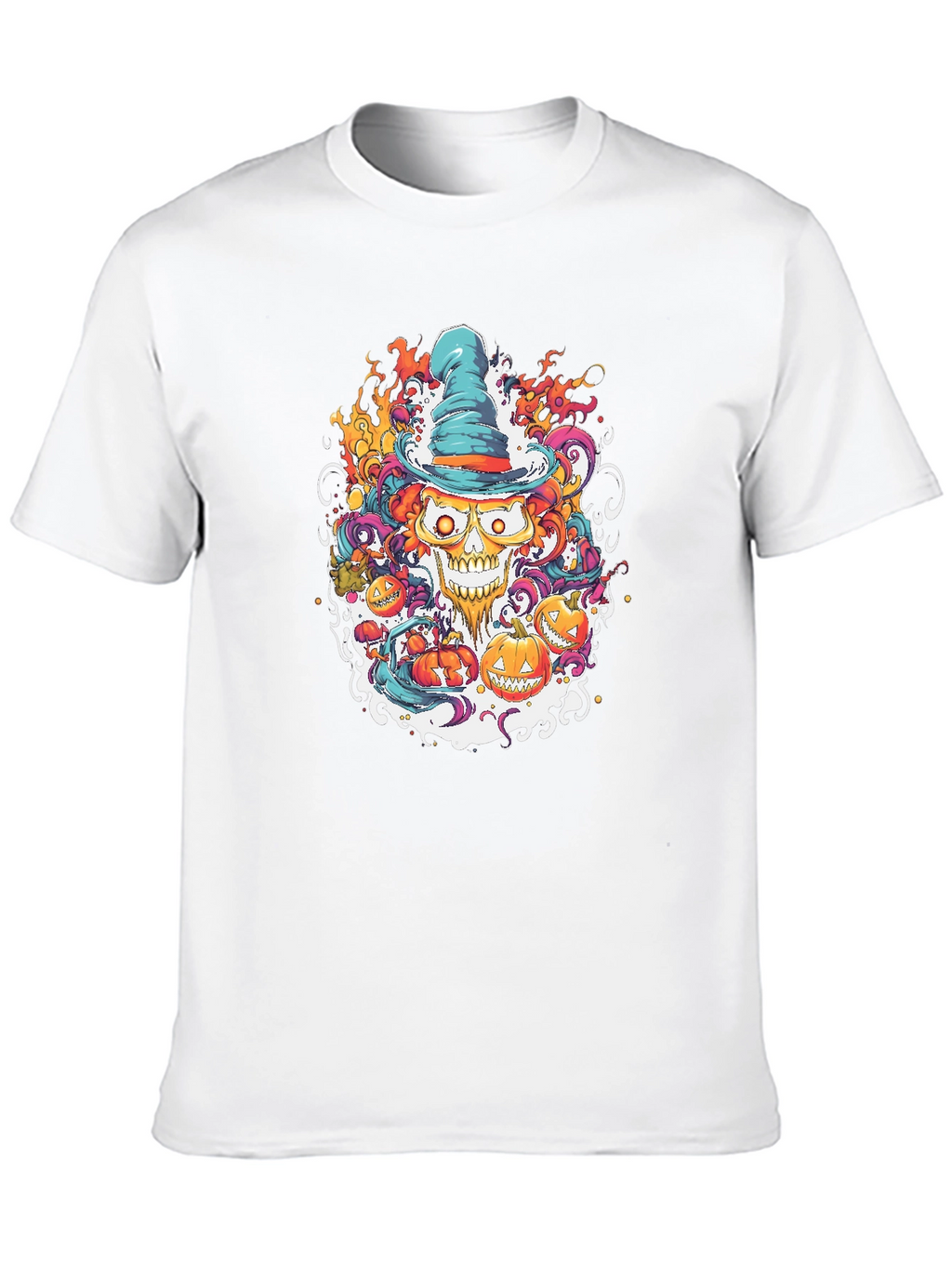 Halloween Skull Tee: Spooky Style