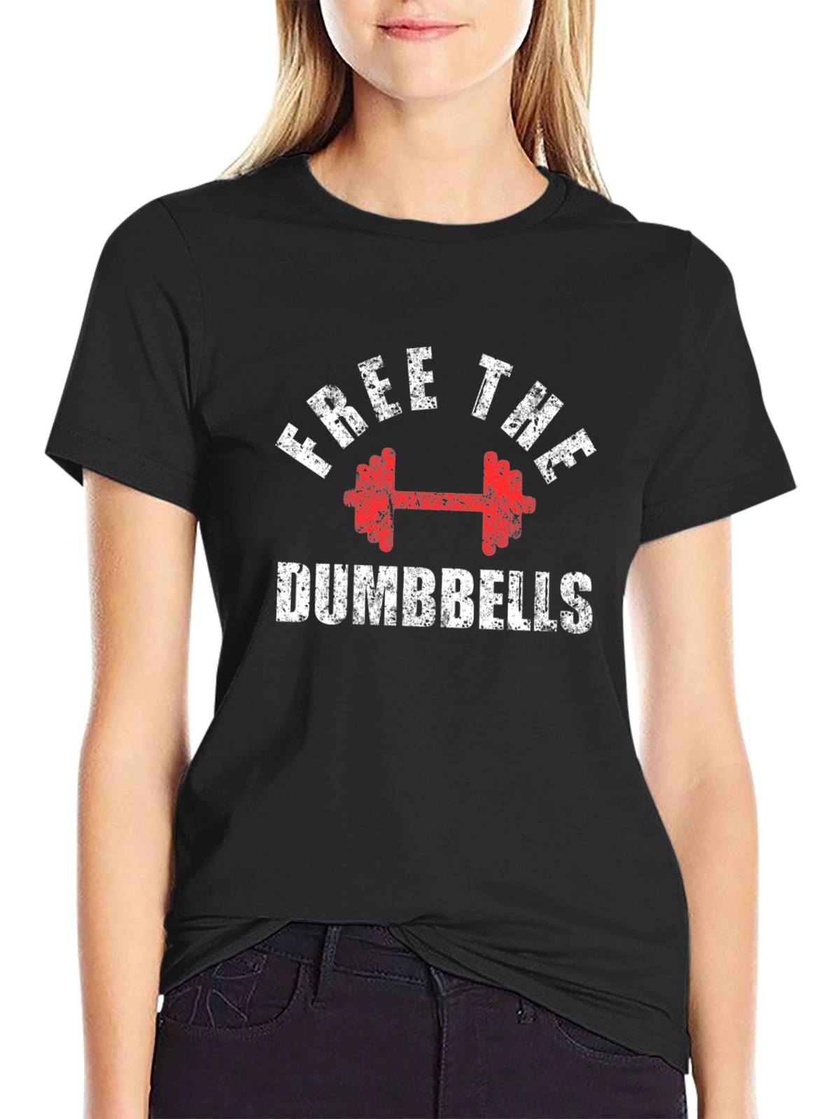 Free The Dumbbells Graphic T-Shirt