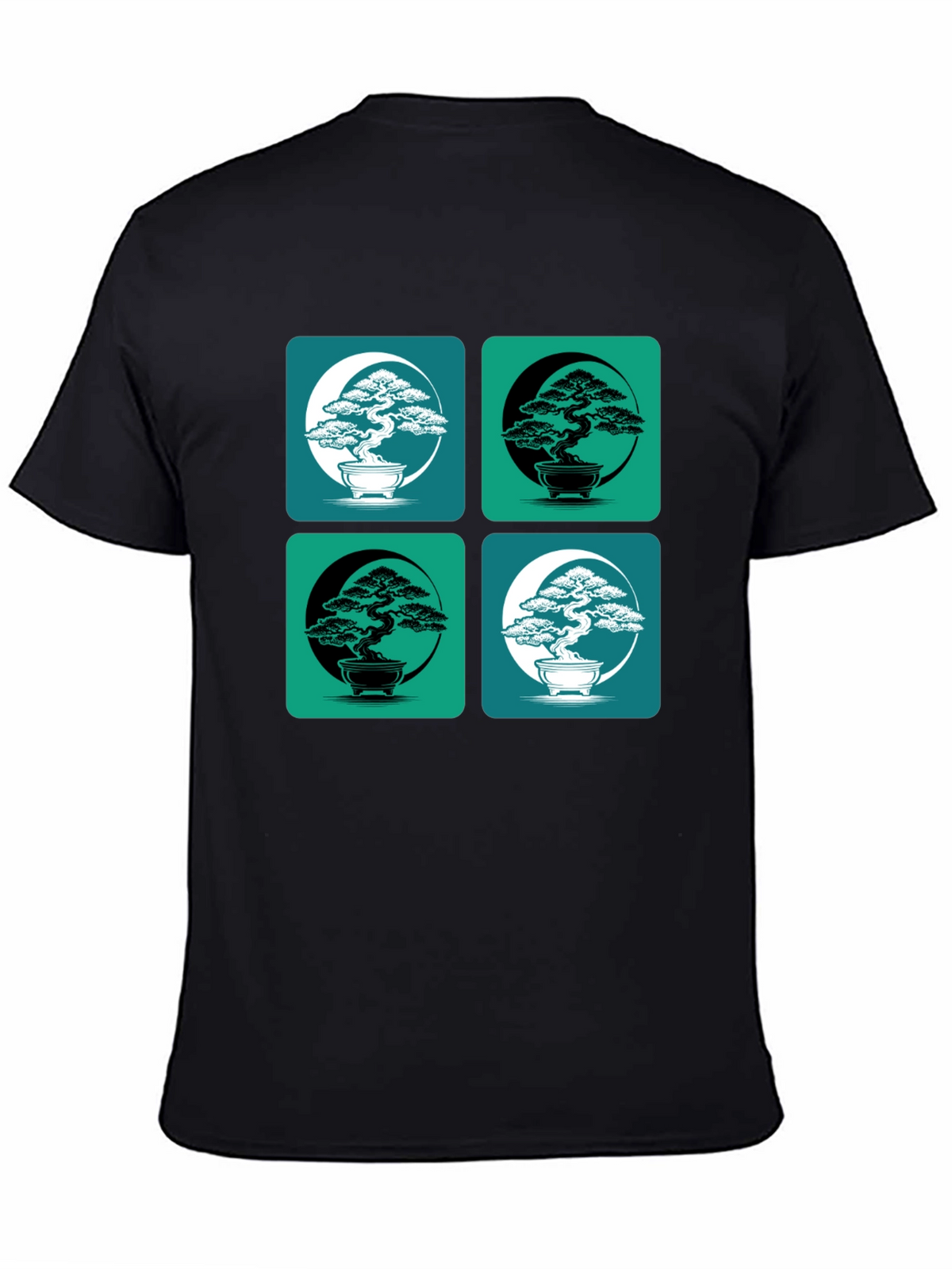 Bonsai Yin Yang T-Shirt - Stylish Graphic Tee
