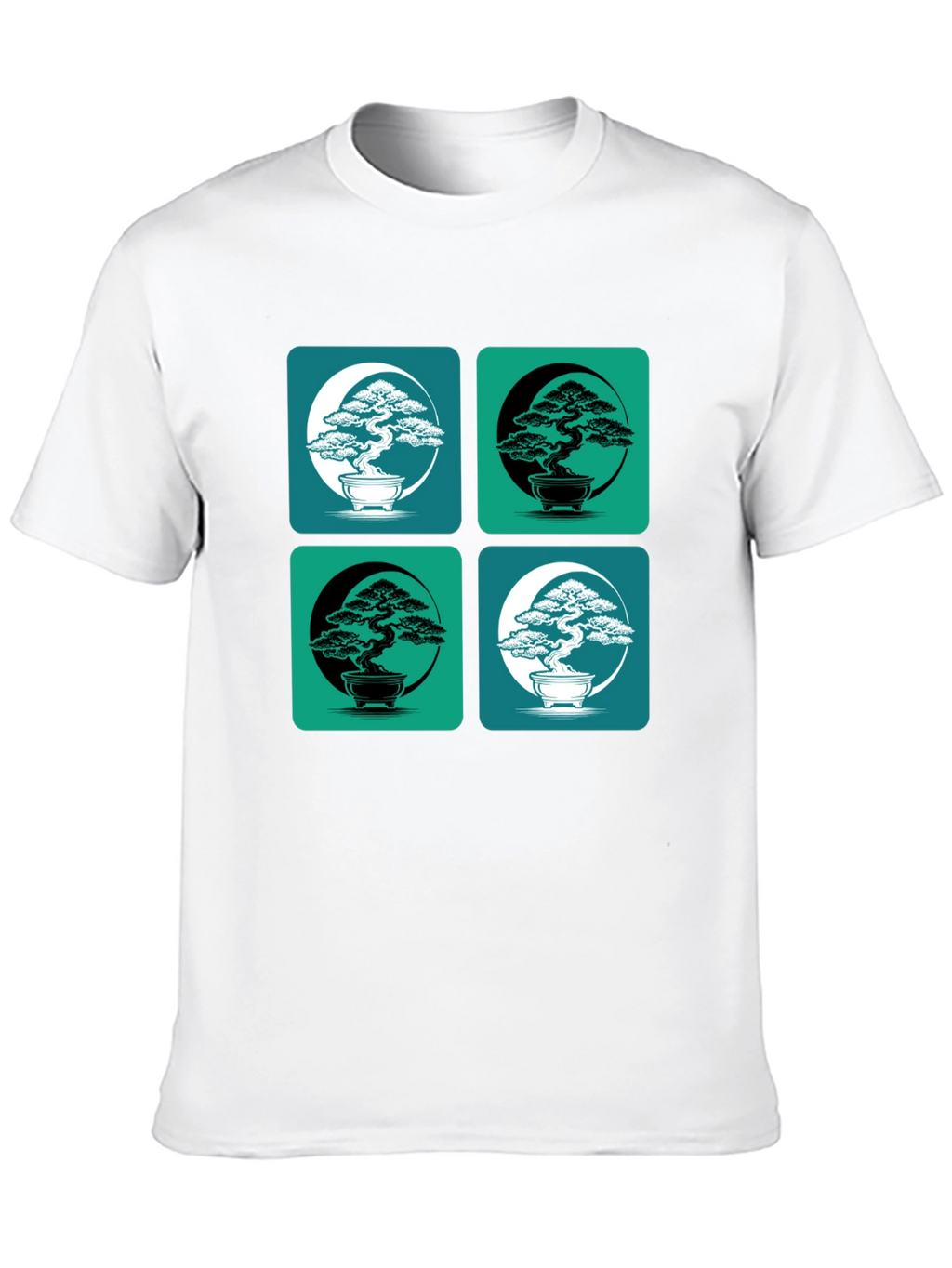 Bonsai Yin Yang T-Shirt - Stylish Graphic Tee