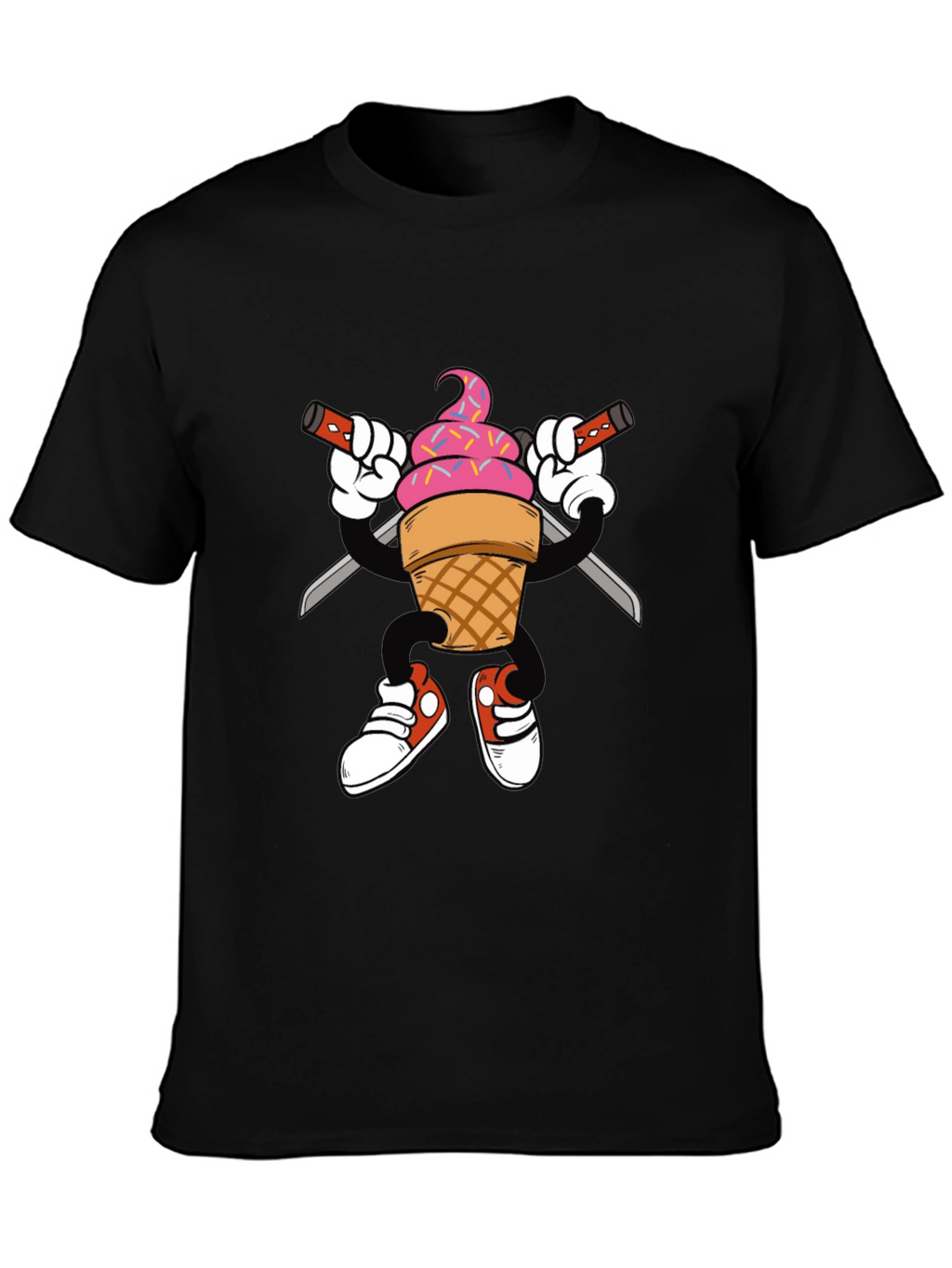 Ice Cream Ninja T-Shirt - Cool Graphic Tee