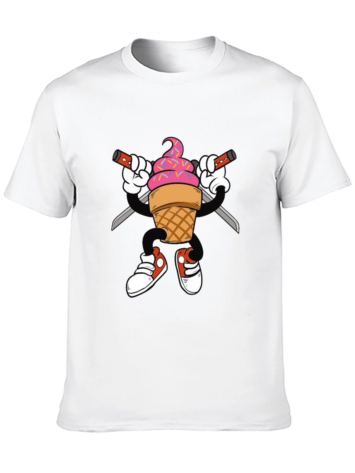 Ice Cream Ninja T-Shirt - Cool Graphic Tee