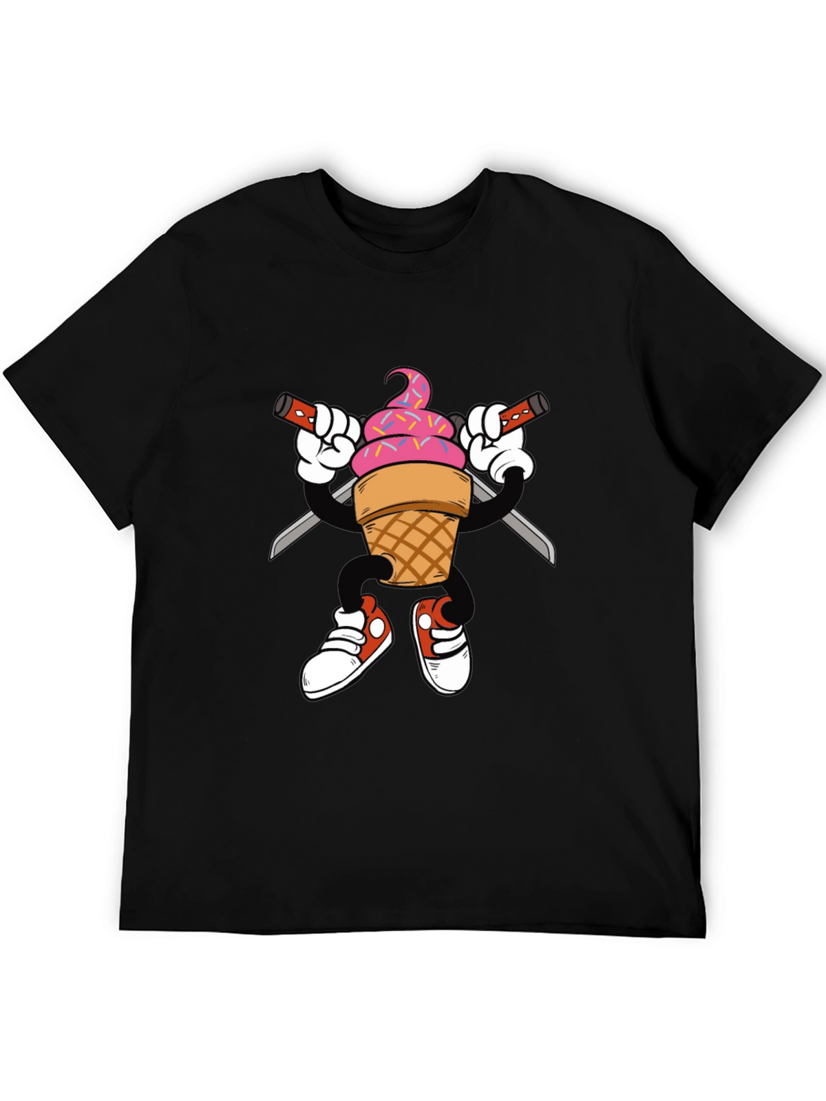 Ice Cream Ninja T-Shirt - Cool Graphic Tee