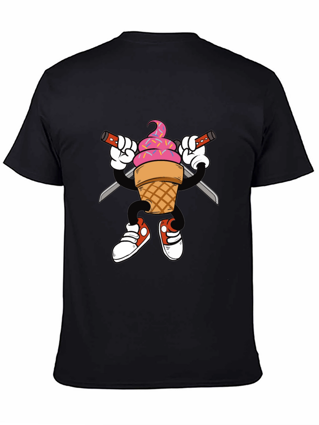 Ice Cream Ninja T-Shirt - Cool Graphic Tee