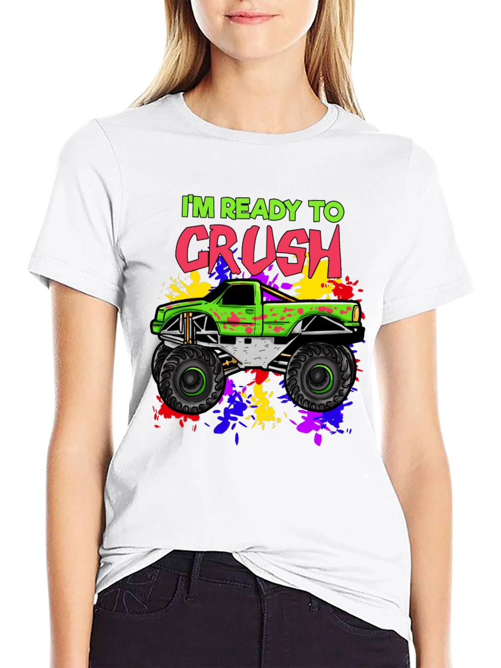 Ready to Crush Monster Truck Graphic Tee