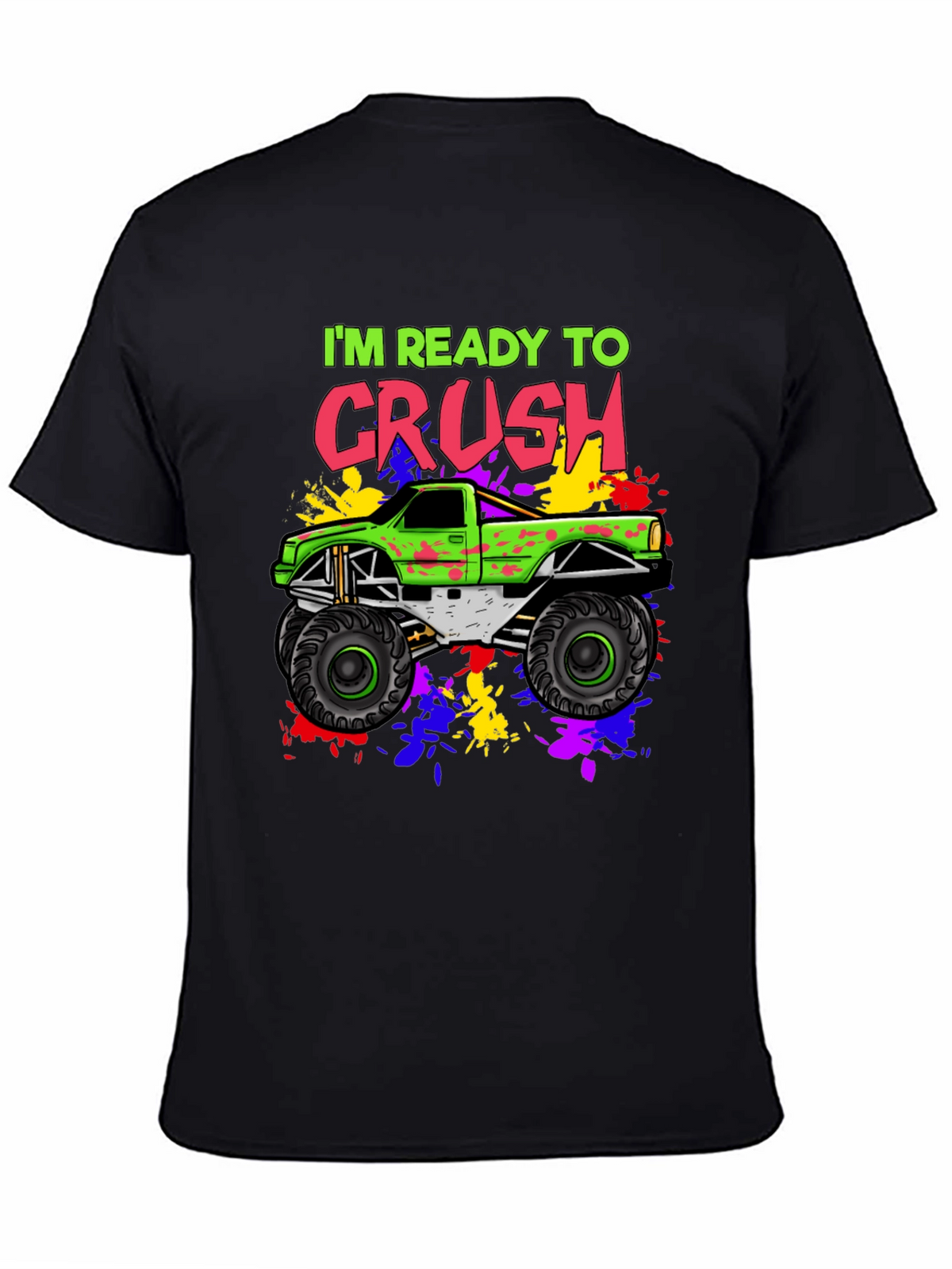 Ready to Crush Monster Truck Graphic Tee