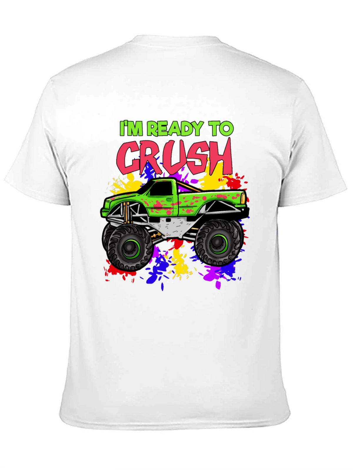 Ready to Crush Monster Truck Graphic Tee