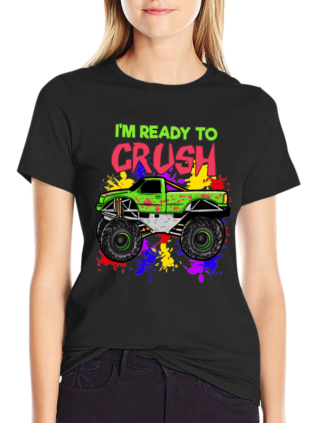 Ready to Crush Monster Truck Graphic Tee