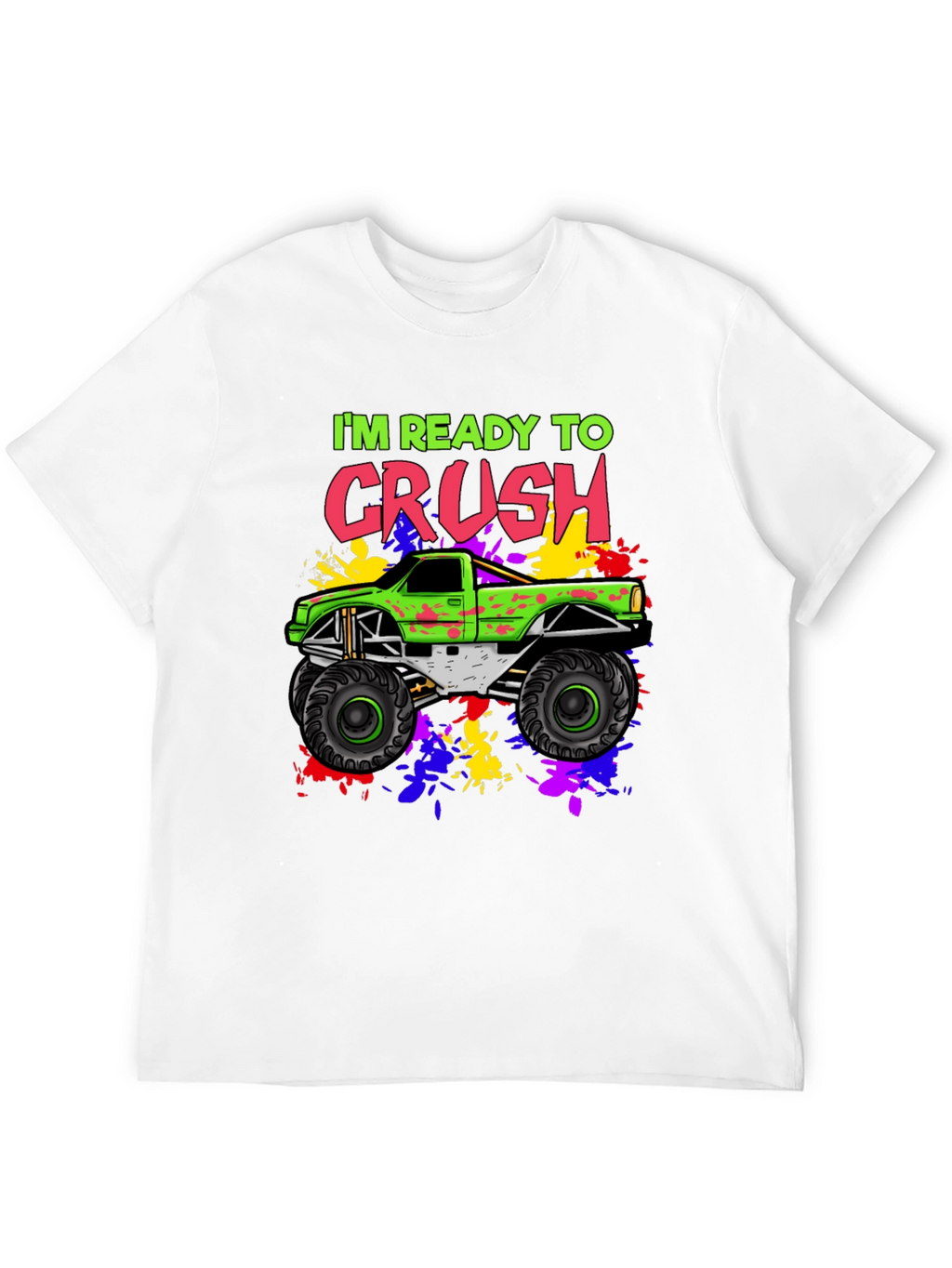 Ready to Crush Monster Truck Graphic Tee