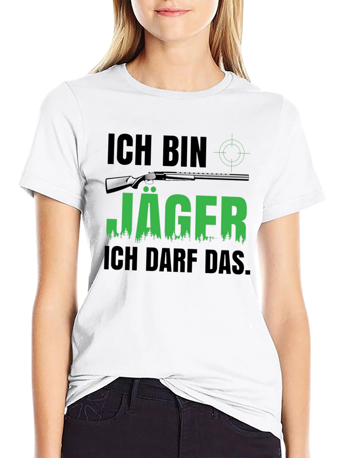 Ich Bin Jäger T-Shirt - Hunter Design