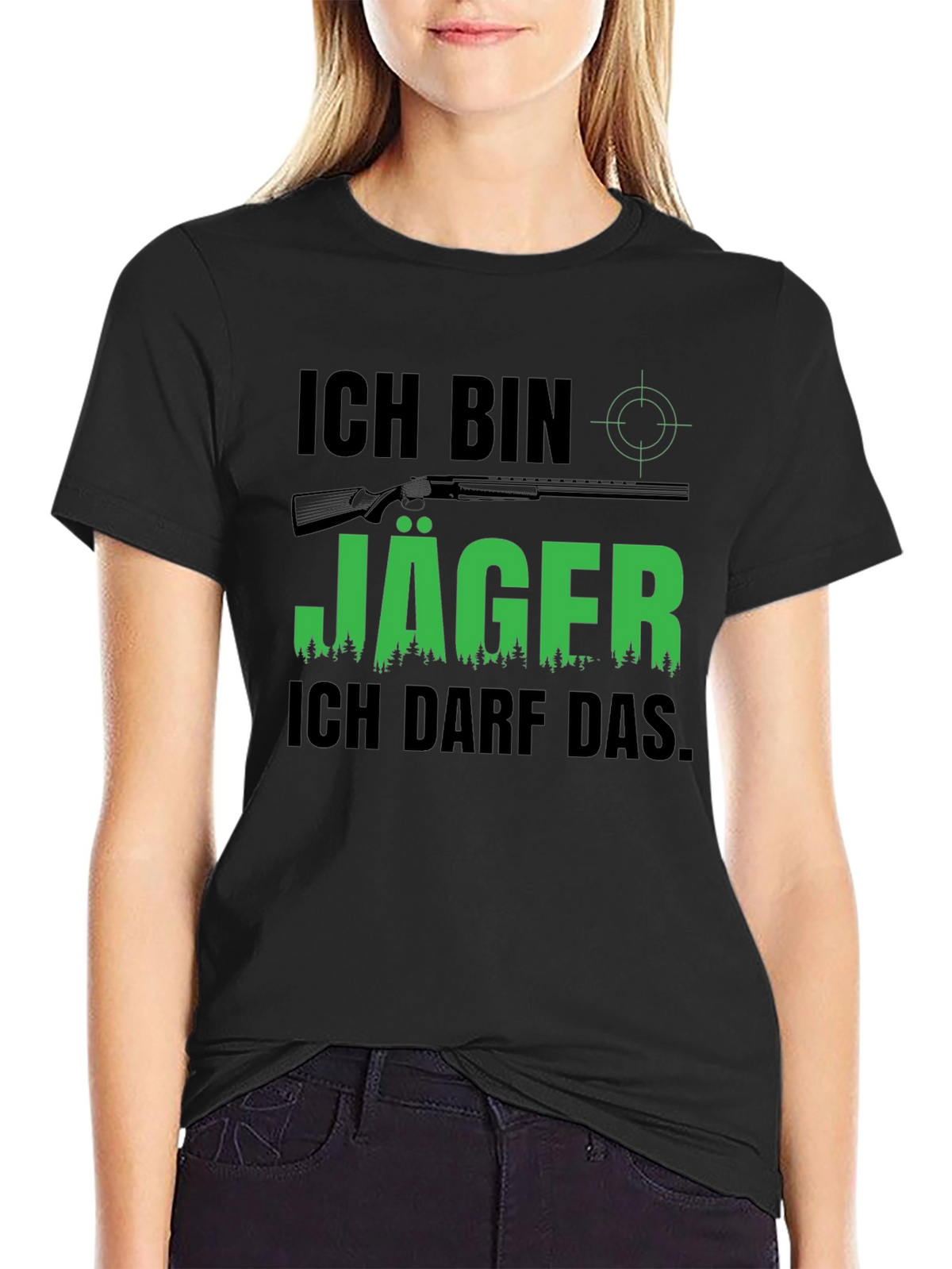 Ich Bin Jäger T-Shirt - Hunter Design