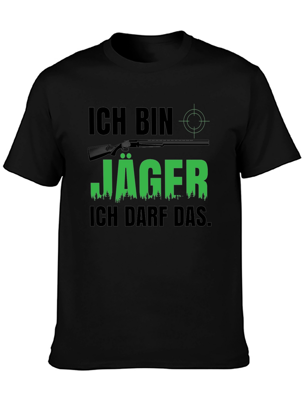 Ich Bin Jäger T-Shirt - Hunter Design