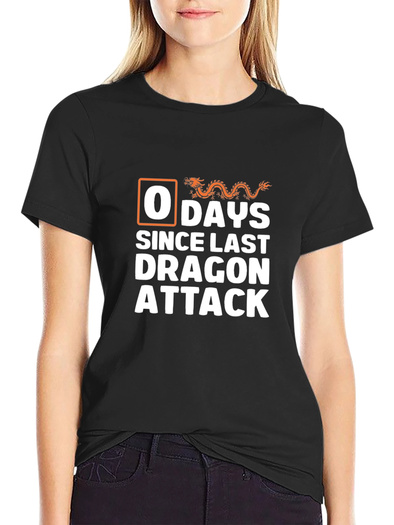0 Days Since Last Dragon Attack T-Shirt
