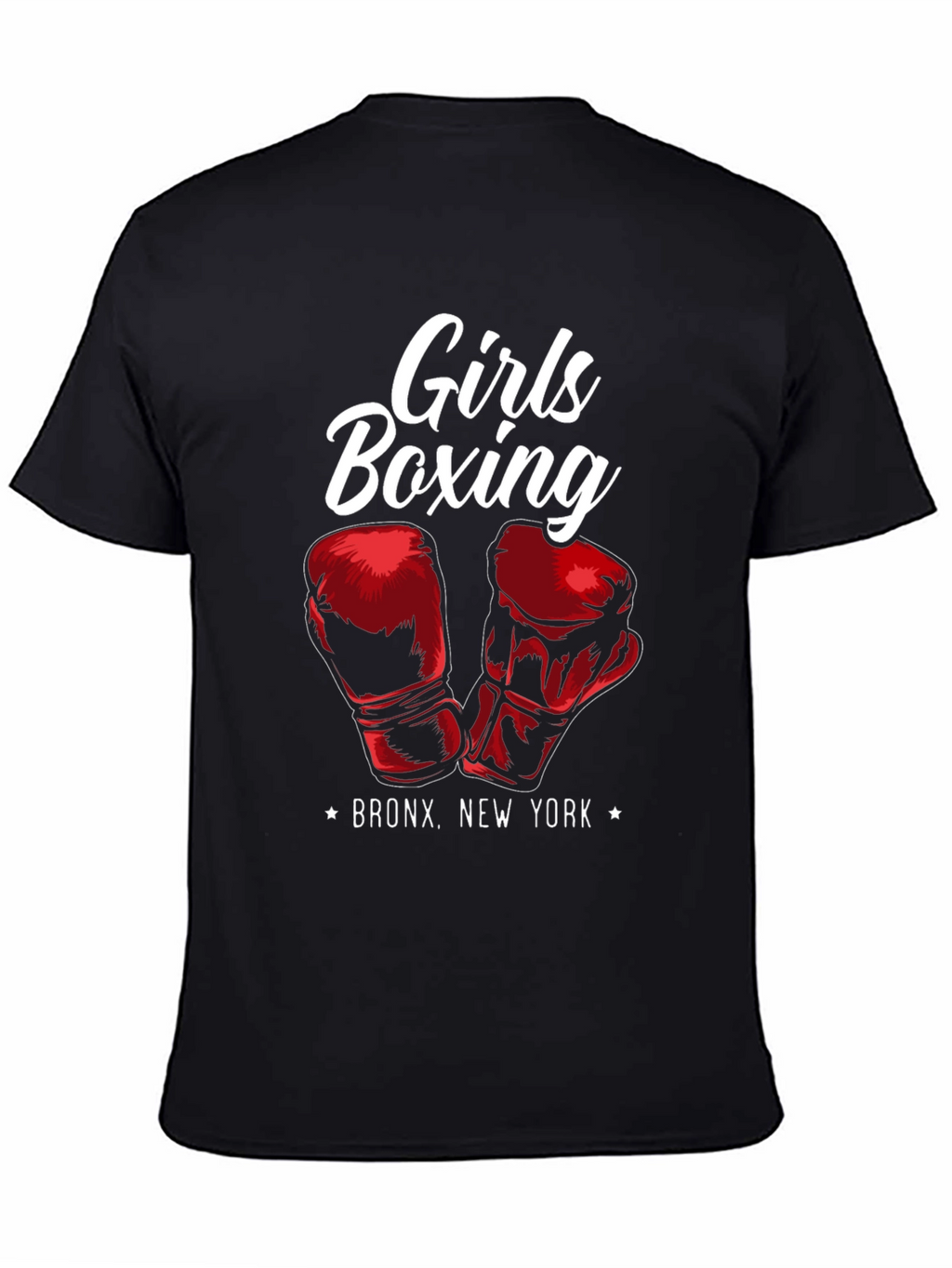Girls Boxing Bronx New York T-Shirt