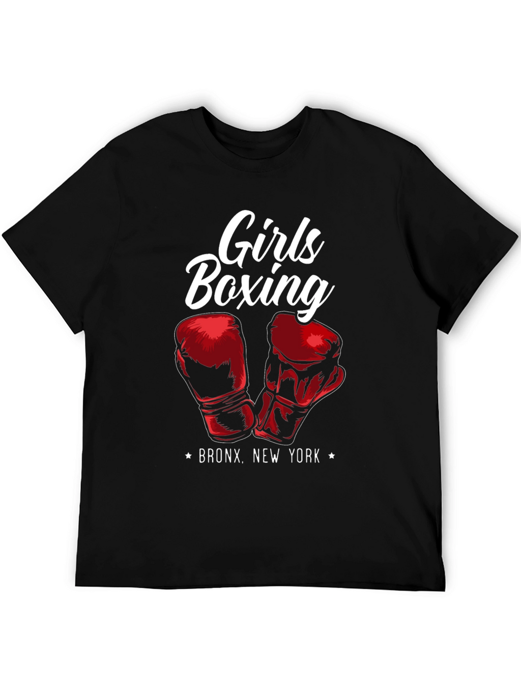 Girls Boxing Bronx New York T-Shirt