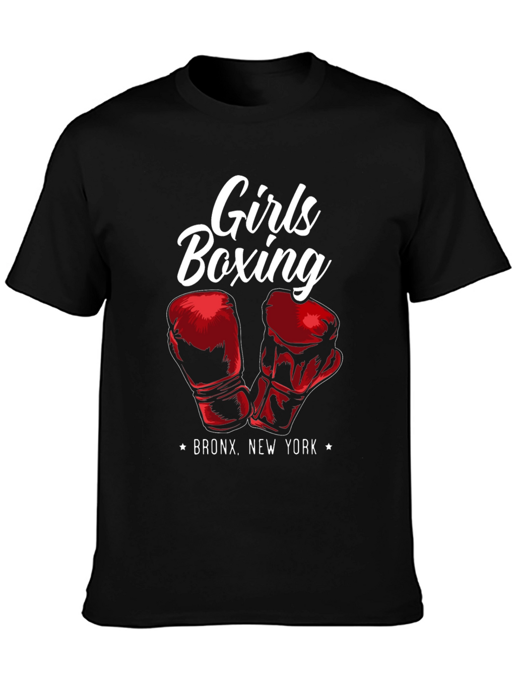 Girls Boxing Bronx New York T-Shirt