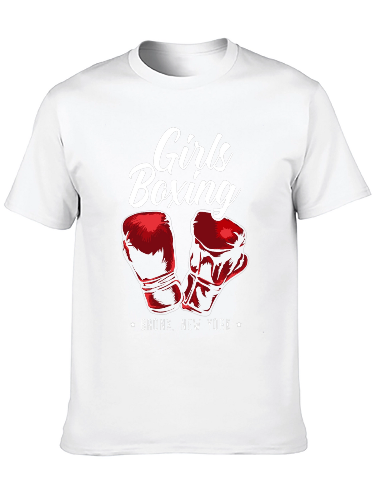 Girls Boxing Bronx New York T-Shirt