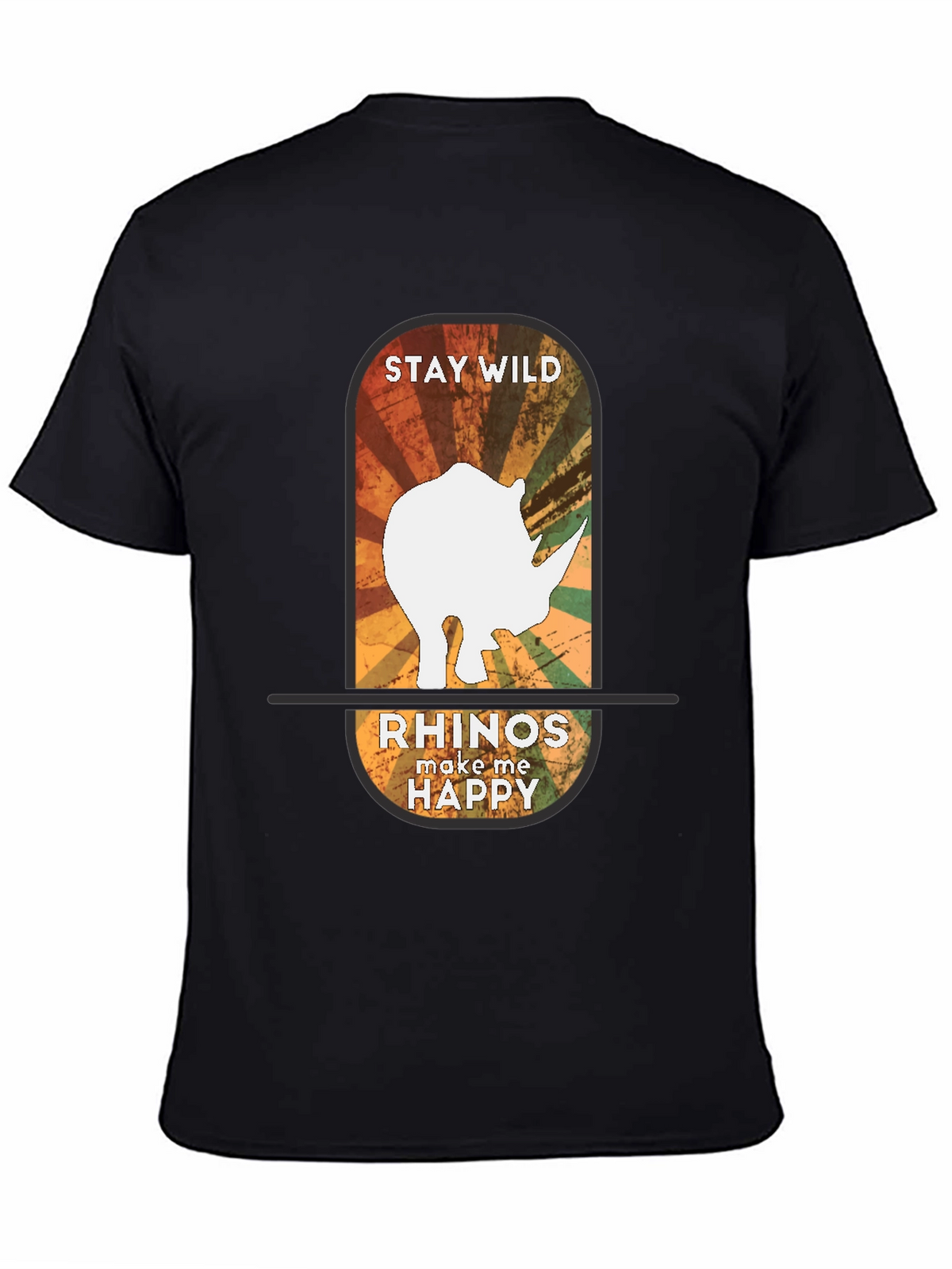 Stay Wild Rhinos Graphic Tee