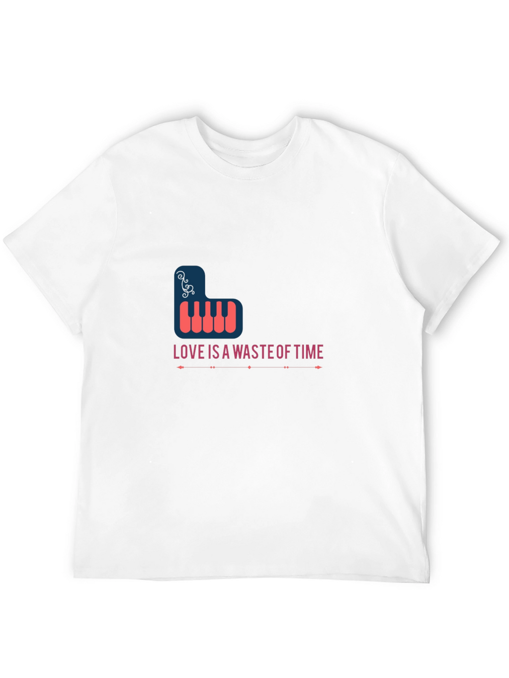 Love Is A Waste of Time Graphic Tee