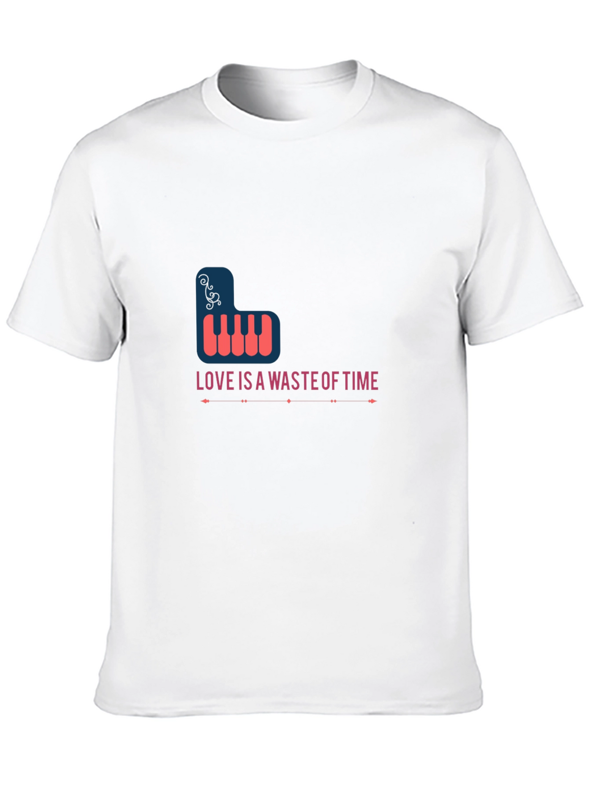 Love Is A Waste of Time Graphic Tee