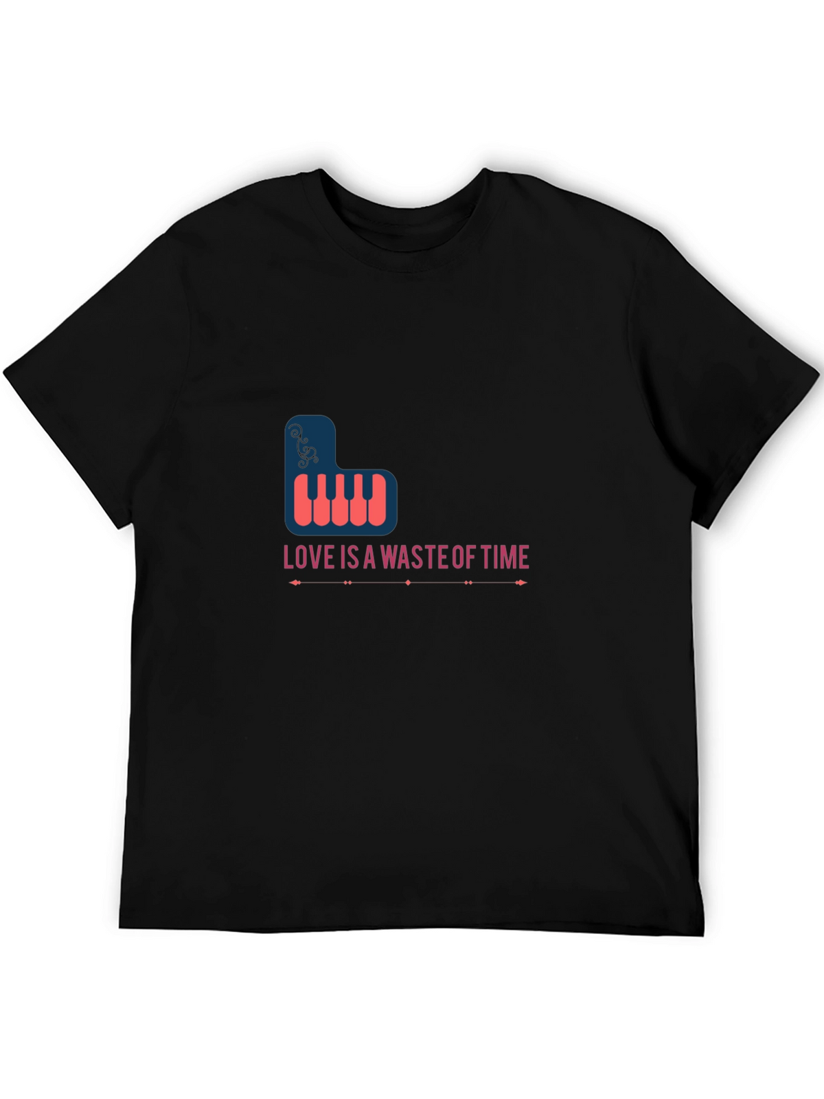 Love Is A Waste of Time Graphic Tee