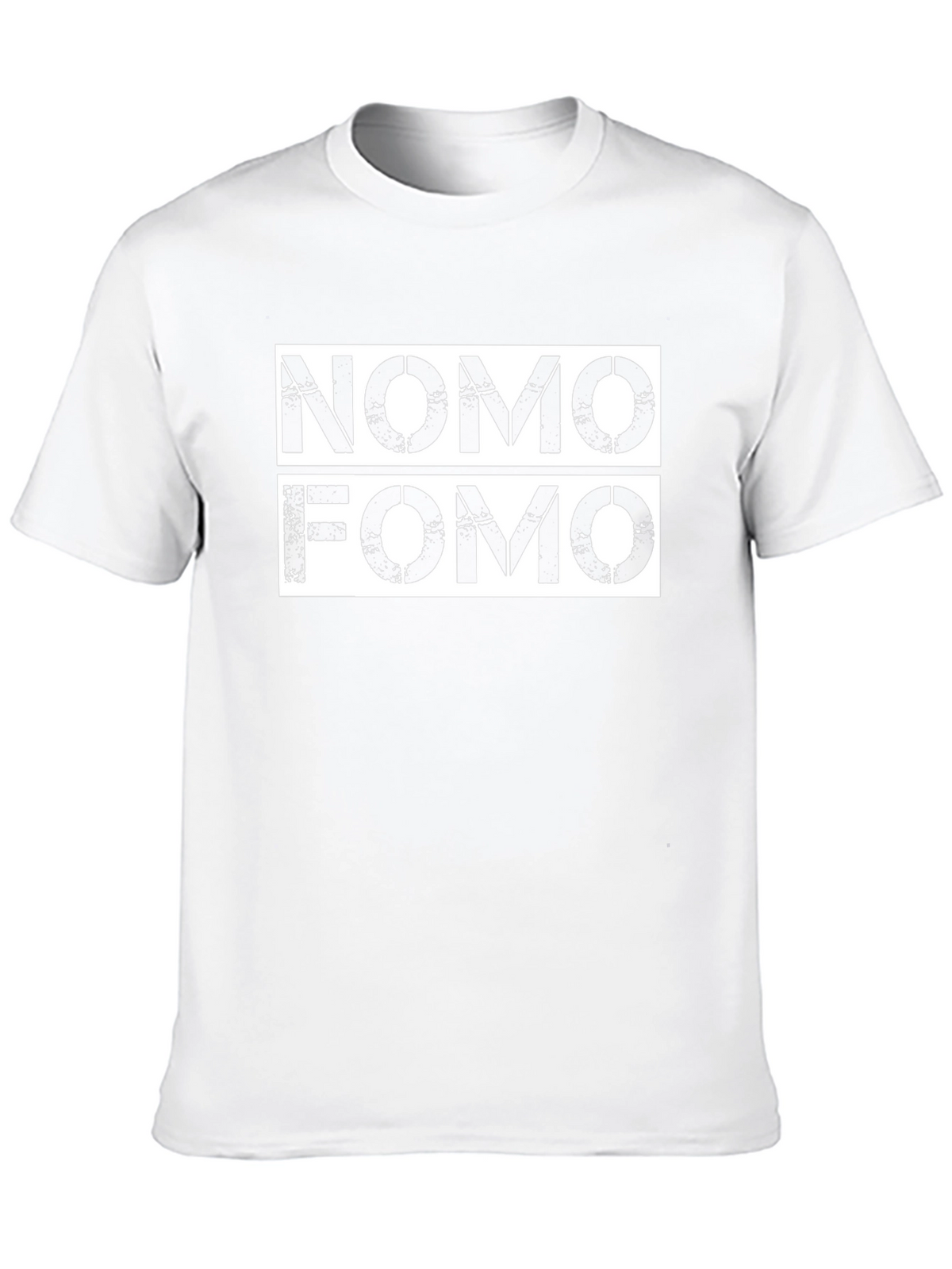 NoMo FOMO Black Graphic Tee