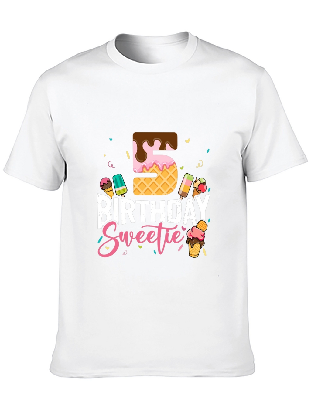 5th Birthday Sweetie T-Shirt
