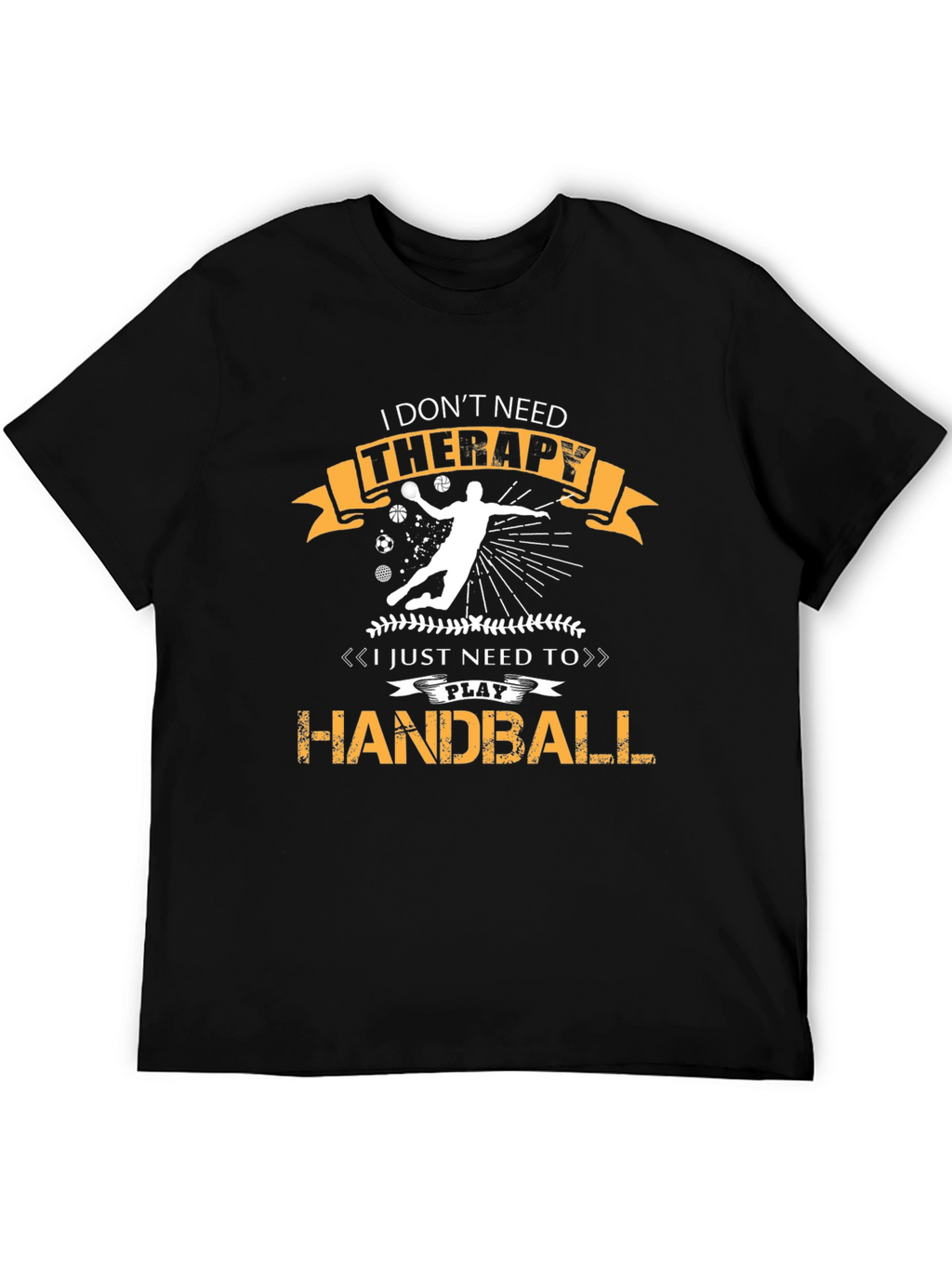 Handball Therapy Graphic T-Shirt