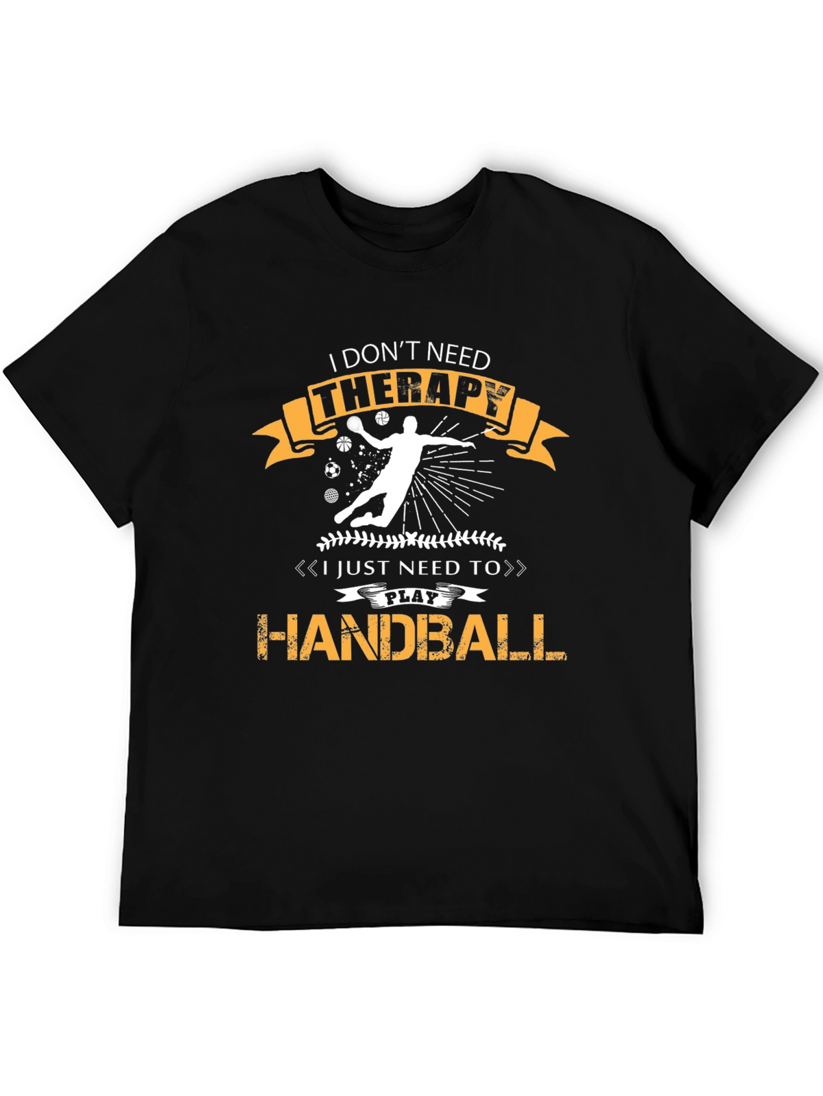 Handball Therapy Graphic T-Shirt