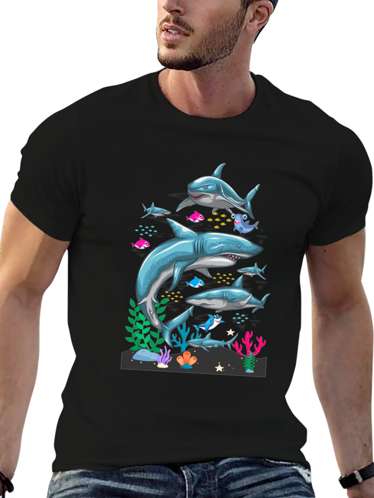 Shark T-Shirt: Marine Life Graphic Tee