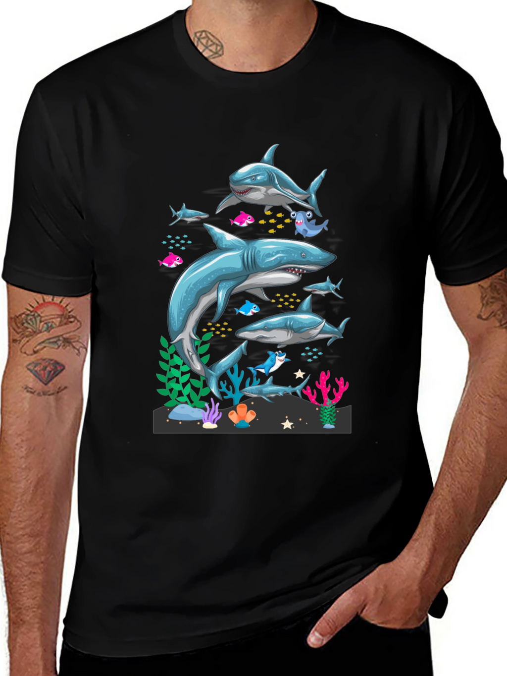 Shark T-Shirt: Marine Life Graphic Tee