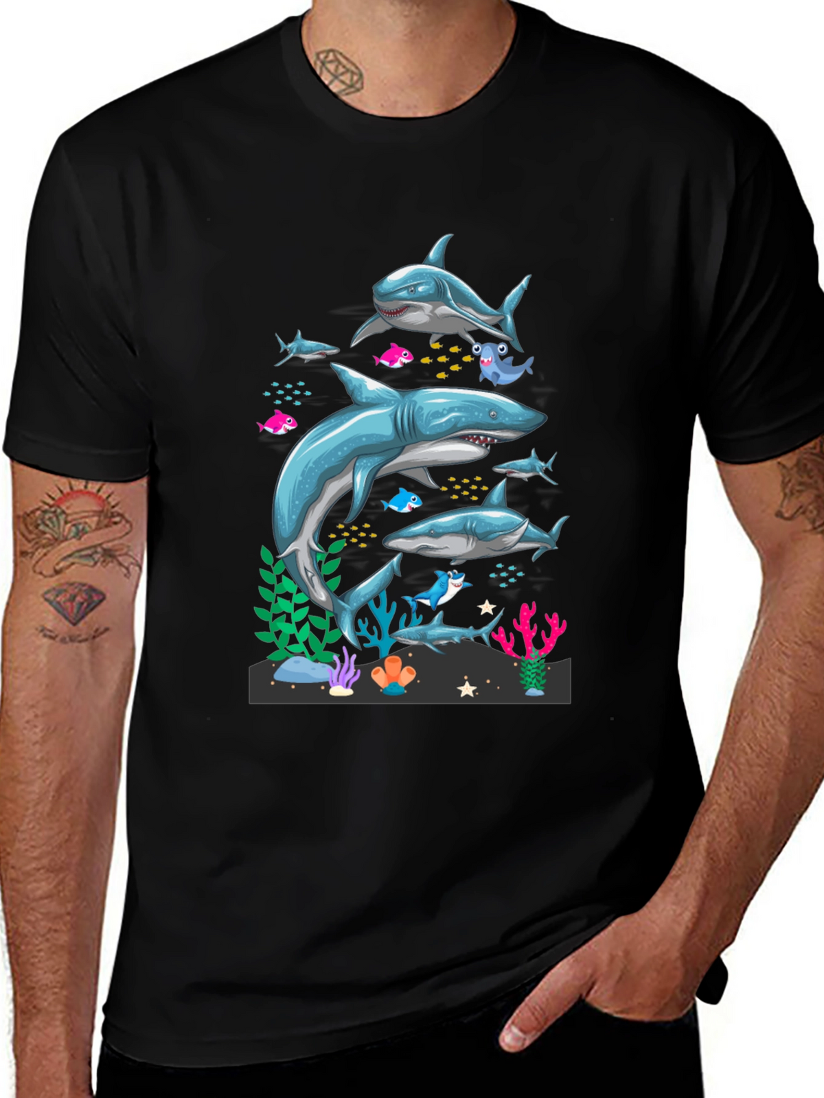 Shark T-Shirt: Marine Life Graphic Tee