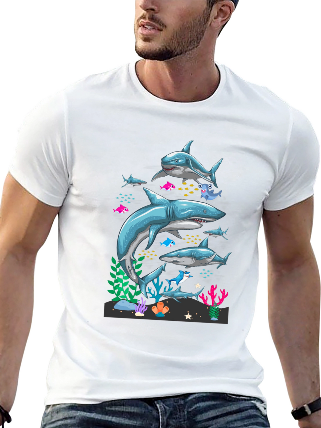 Shark T-Shirt: Marine Life Graphic Tee