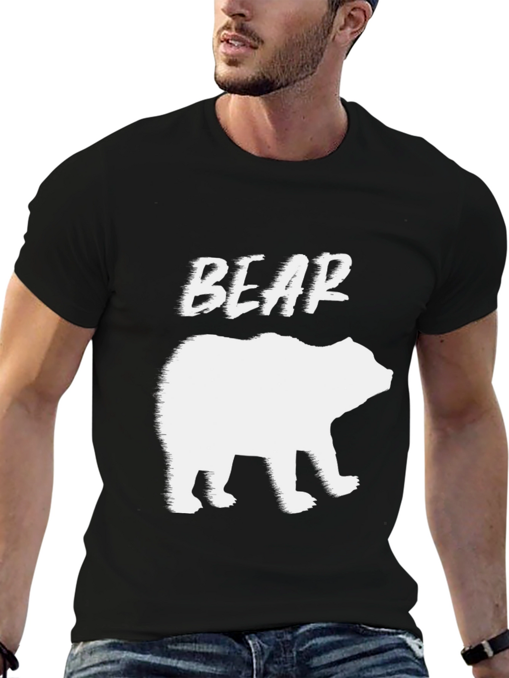 Bear Graphic T-Shirt - Cool Animal Tee