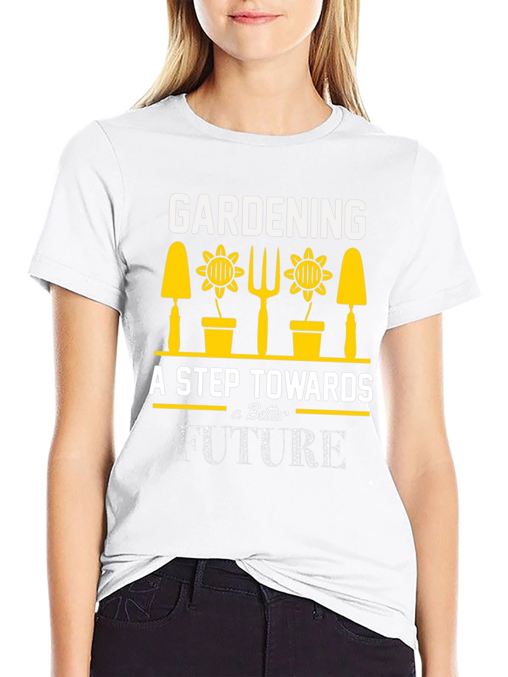 Gardening A Step Towards a Better Future T-Shirt