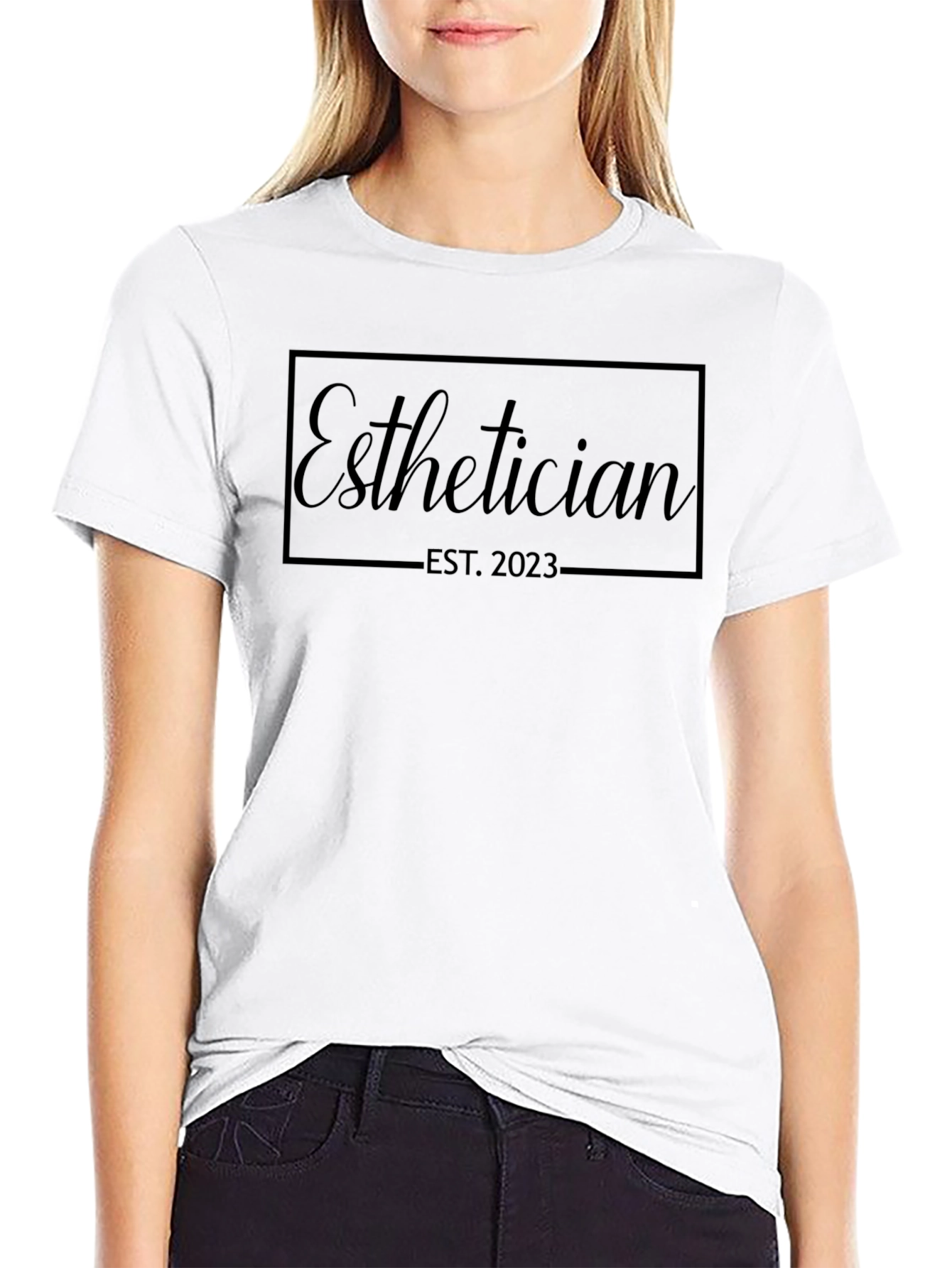 Esthetician EST. 2023 Black T-Shirt
