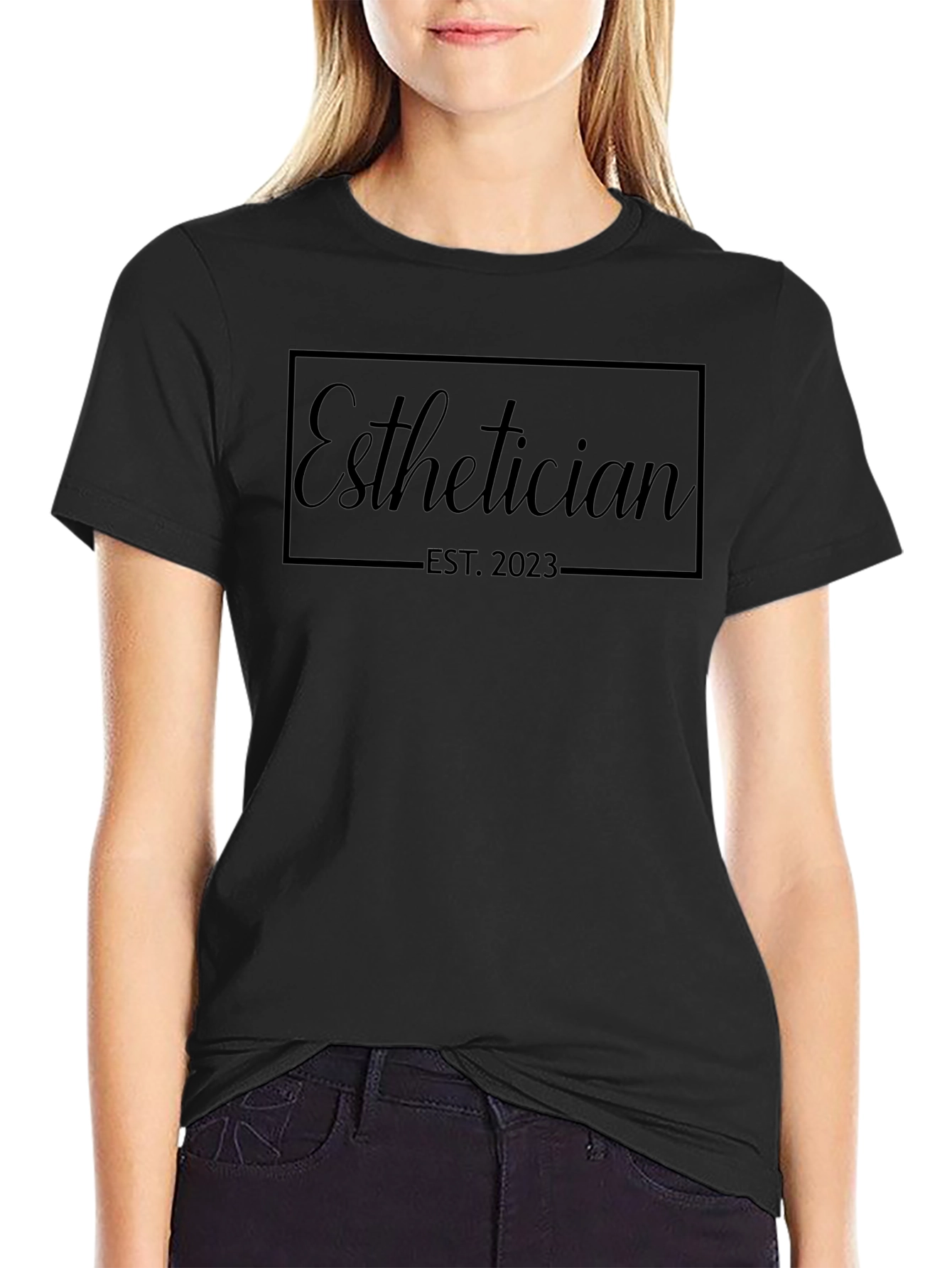 Esthetician EST. 2023 Black T-Shirt