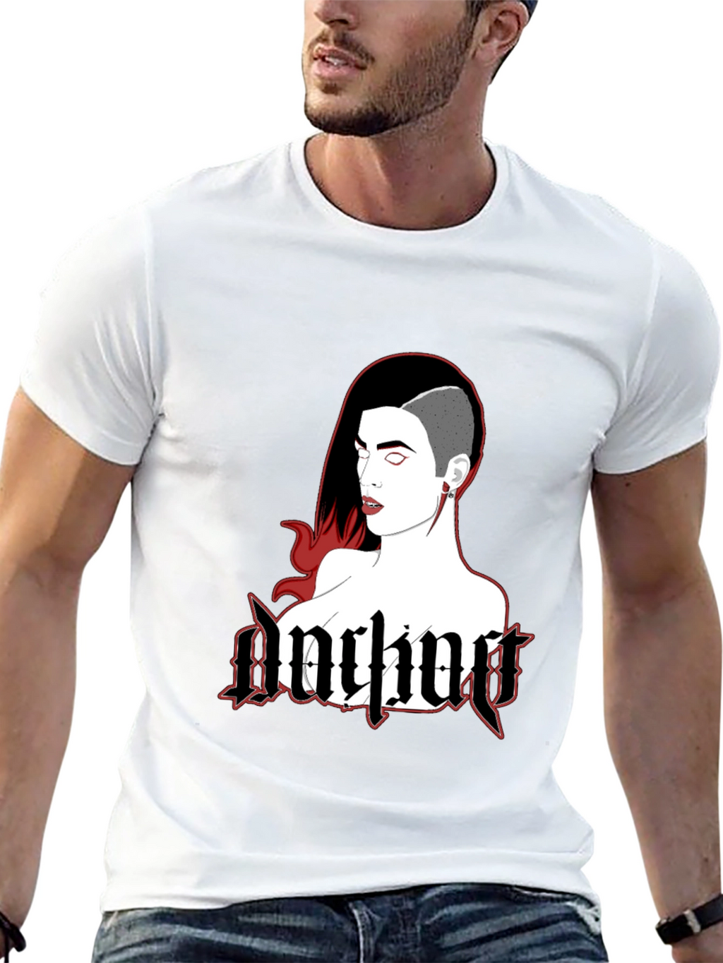Anchor Woman Graphic T-Shirt
