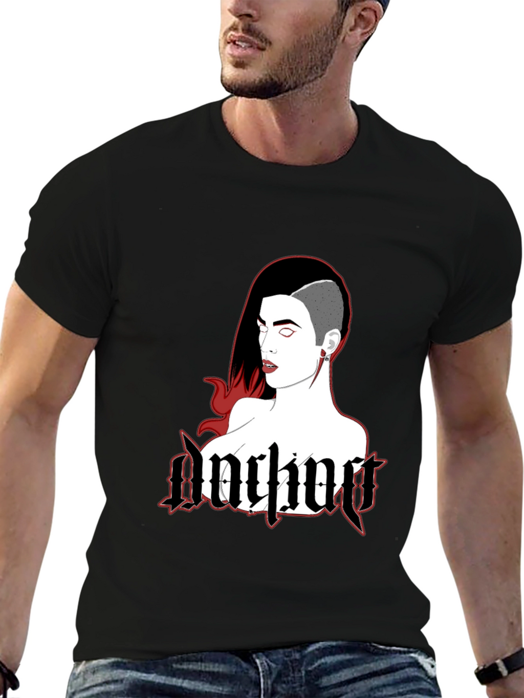 Anchor Woman Graphic T-Shirt