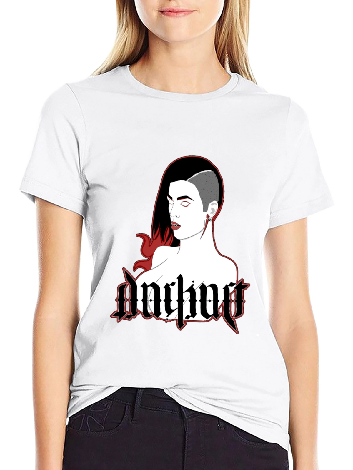 Anchor Woman Graphic T-Shirt