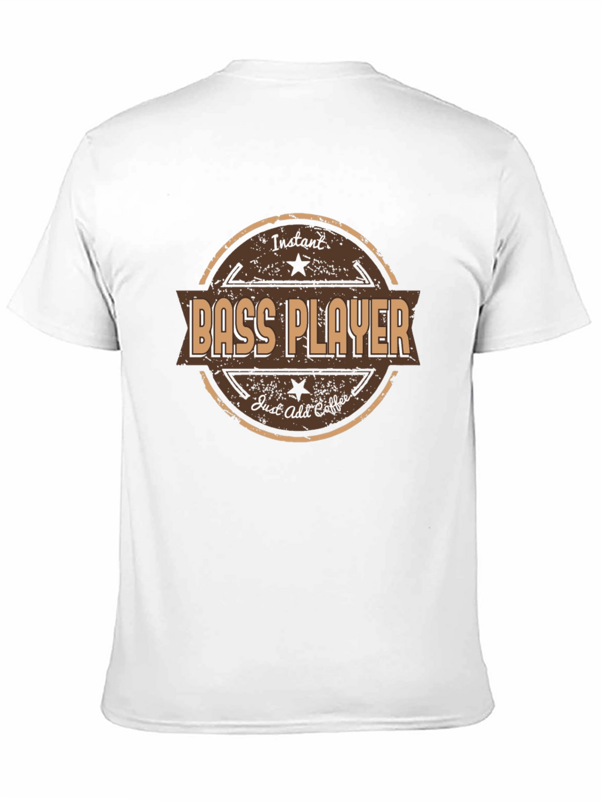 Instant Bass Player - Add Coffee T-Shirt