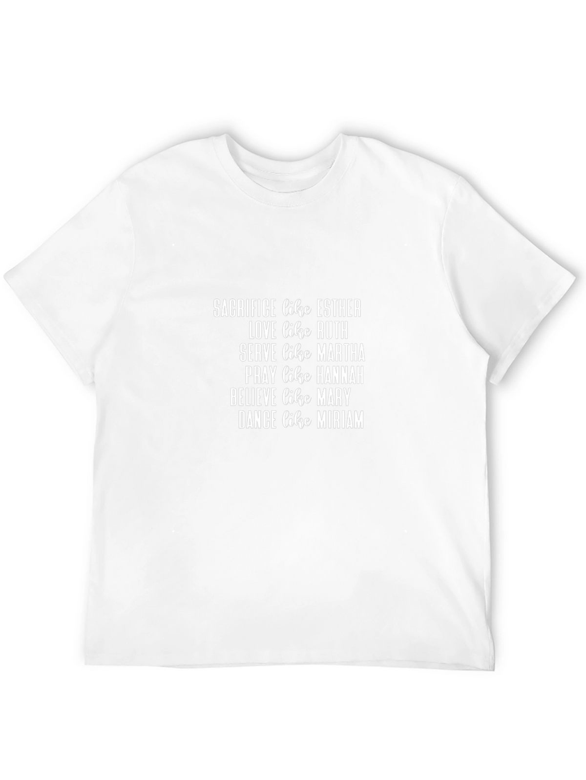 Inspirational Women of the Bible T-Shirt